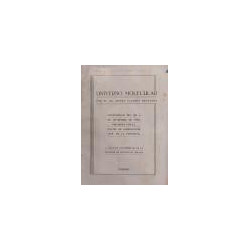 Universo Molecular. Conferencia del día 4 de Noviembre de 1938. Ciclo de conferencias de la Sociedad de Ciencias de Málaga.