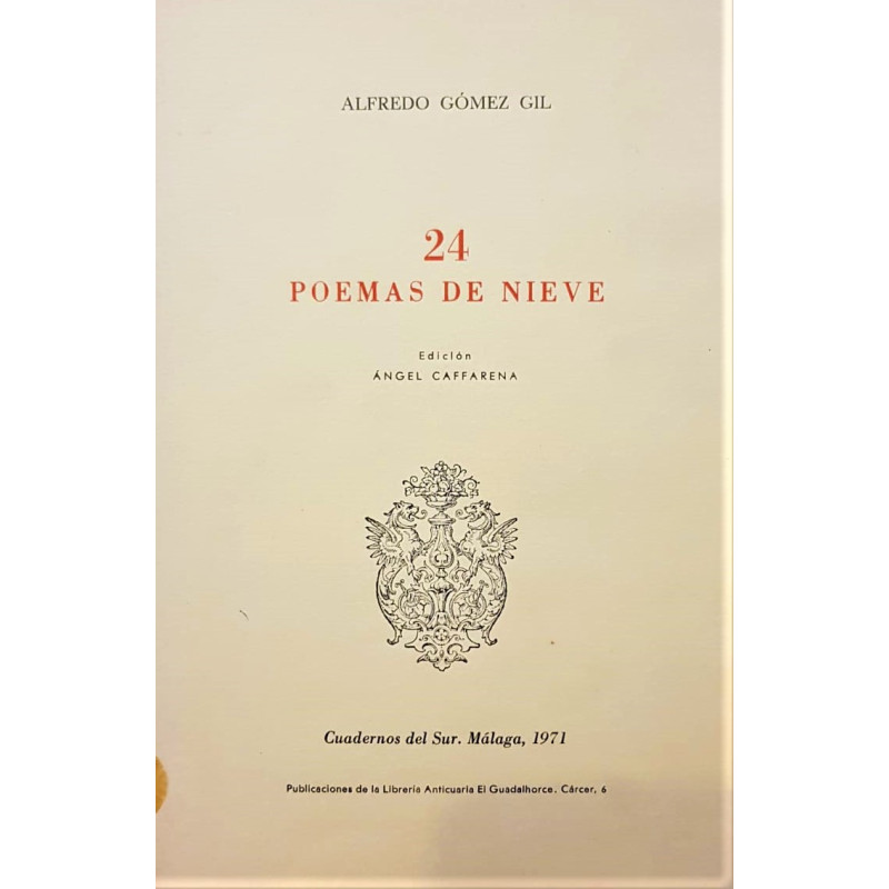 24 poemas de nieve.