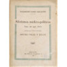 Aforismo médicos-políticos. Texto del siglo XVIII publicado por el librero anticuario Antonio Palau y Dulcet.