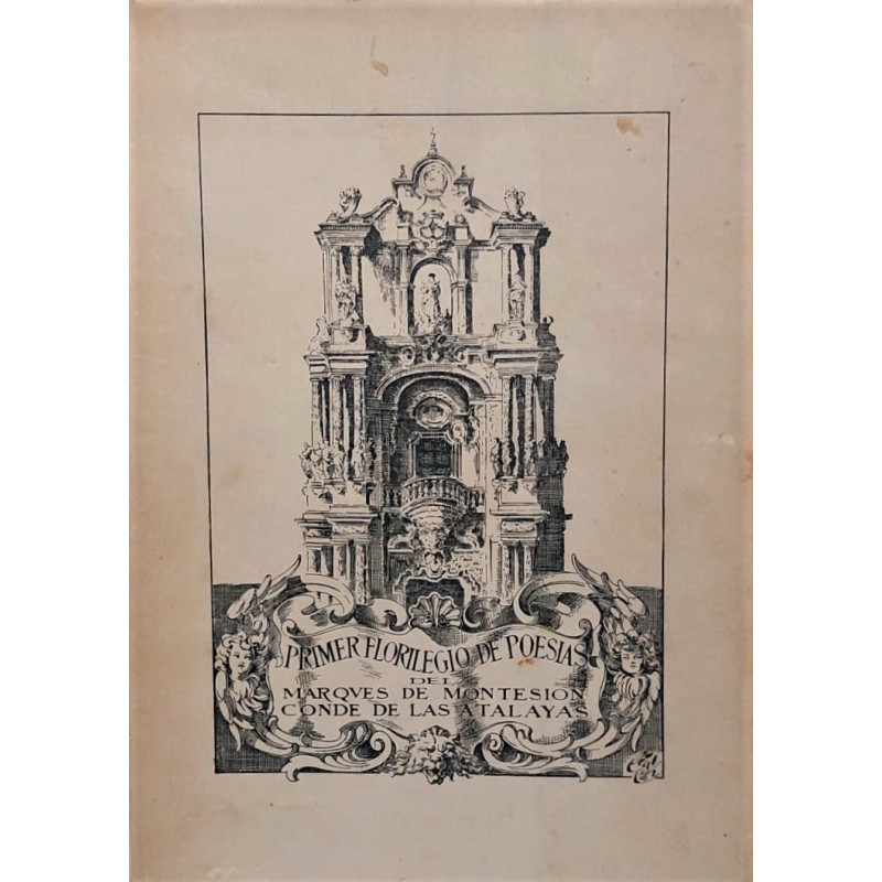 Primer Florilegio de Poesías. Ilustraciones de F. Díaz.