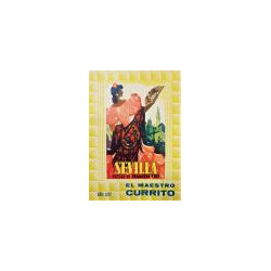 EL MAESTRO Currito. Año 1957. Sevilla, Fiestas de primavera.