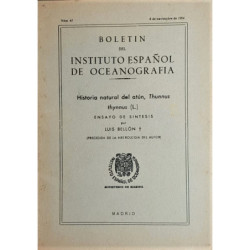 Historia natural del atún, Thunnus thynnus. Ensayo de síntesis. (Precedida de la necrología del autor).