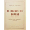 El muro de Berlín. Poesía Política.