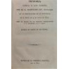 Memoria leída a las Cortes por el Sr. Secretario del Despacho de la Gobernación de la Península en sesión del 3 de Marzo de 1822