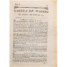 GAZETA de Madrid. 1784