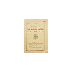 BOLETÍN de la Real Academia Sevillana de Buenas Letras. Año 1941 Número 65.