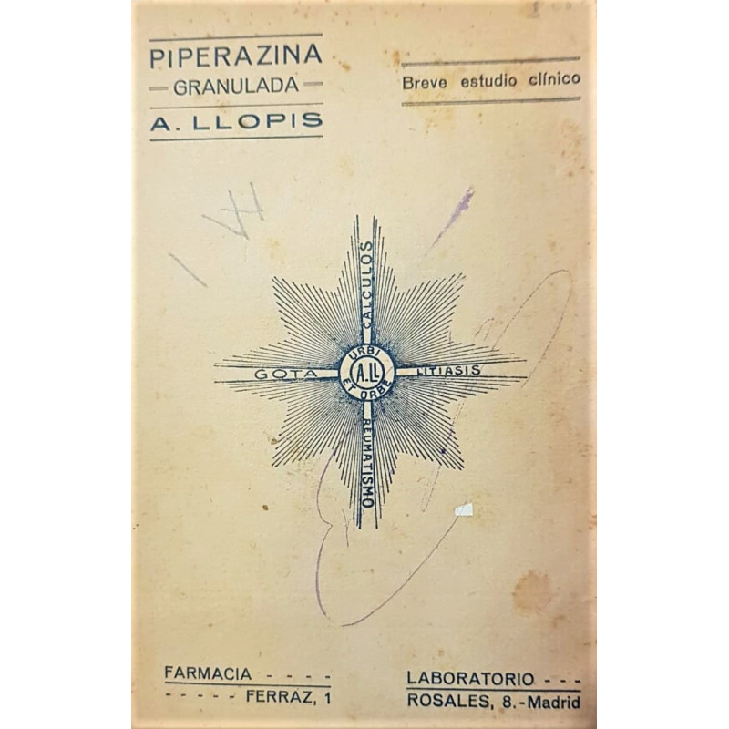 Piperazina granulada. Breve estudio clínico.