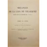 Melanges de la casa de velázquez. Publique avec le concours C. N. R. S. Tome XV (1979).