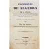 Elementos de álgebra.