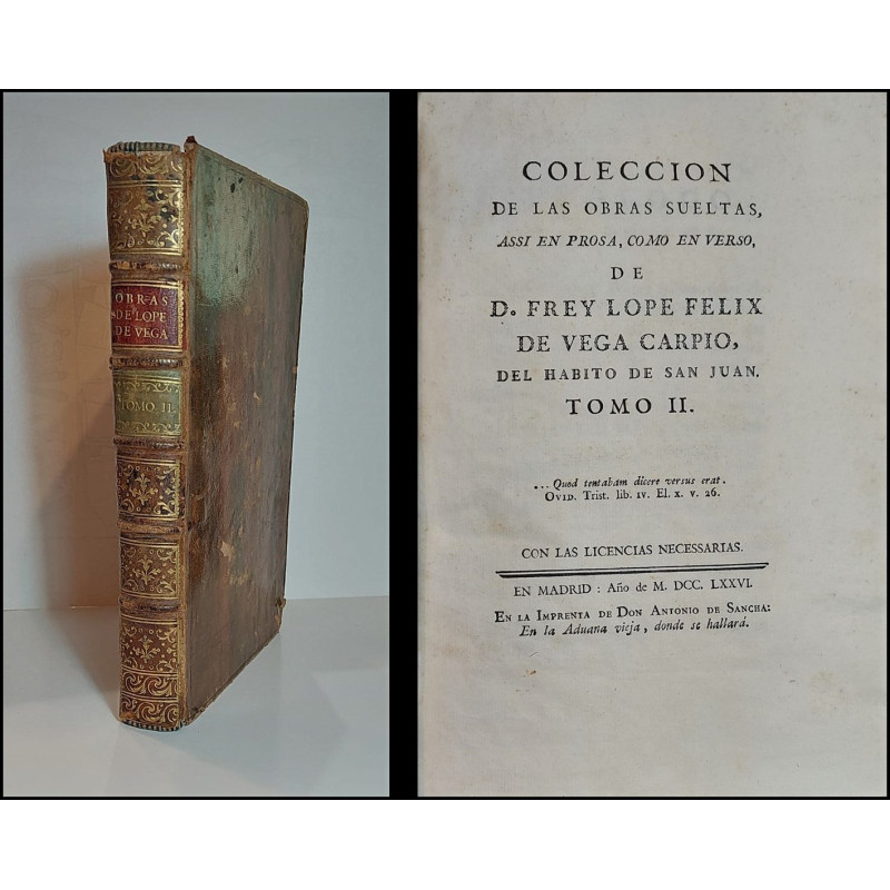 Colección de obras sueltas, assí en prosa, como en verso. Tomo II.