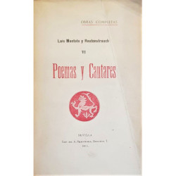 Obras completas. Poemas y Cantares.