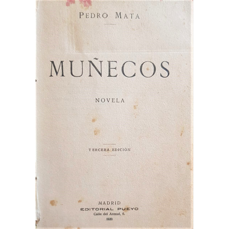 Muñecos. Novela.