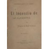 El incendio de la Alhambra.