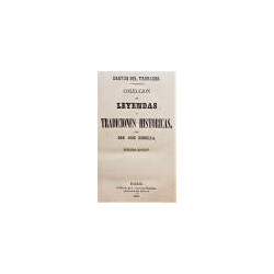 Cantos del Trovador. Colección de leyendas y tradiciones históricas. Tercera edición.