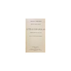 Letras Españolas (primera mitad del siglo XIX).