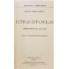 Letras Españolas (primera mitad del siglo XIX).