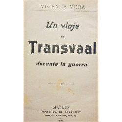 Un viaje al Transvaal durante la guerra.