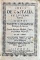 Ocios de Castalia, en diversos poemas....